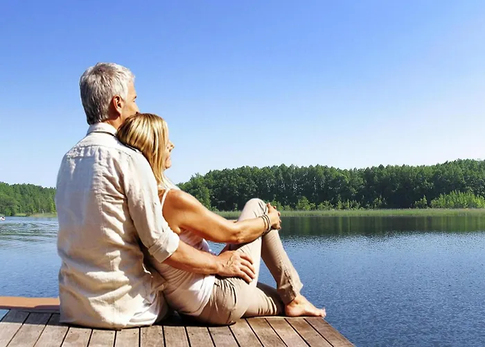 Mit Sauna Im Mirow בית נופש *